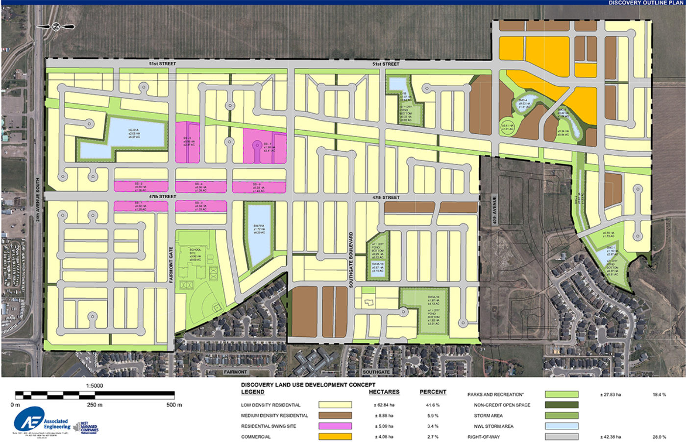 Subdivision Map Southbrook February 26 2018