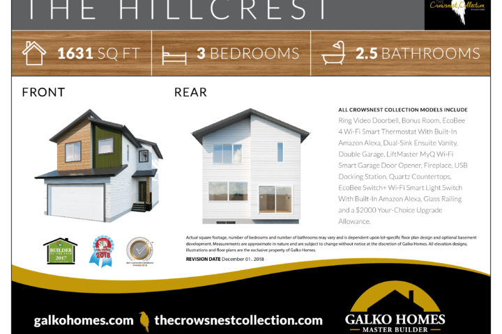 Plan Flyer The Hillcrest Page 1