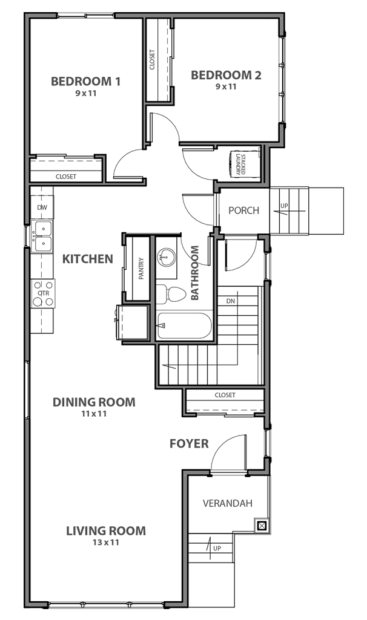 Floorplan The Albany 2