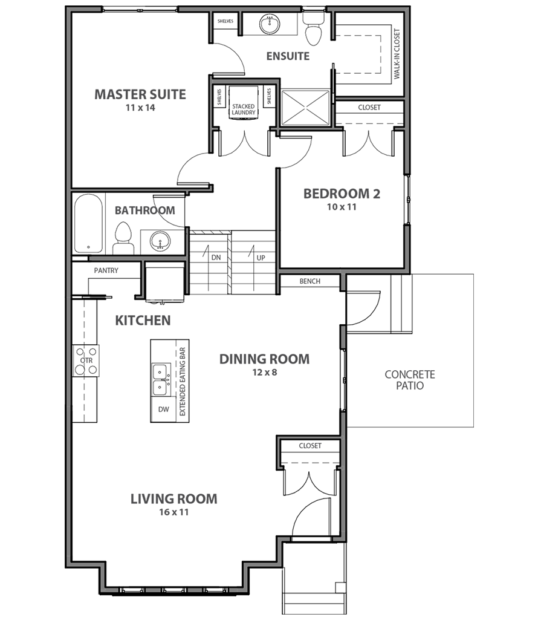 Floorplan The Alderwood Ii 1