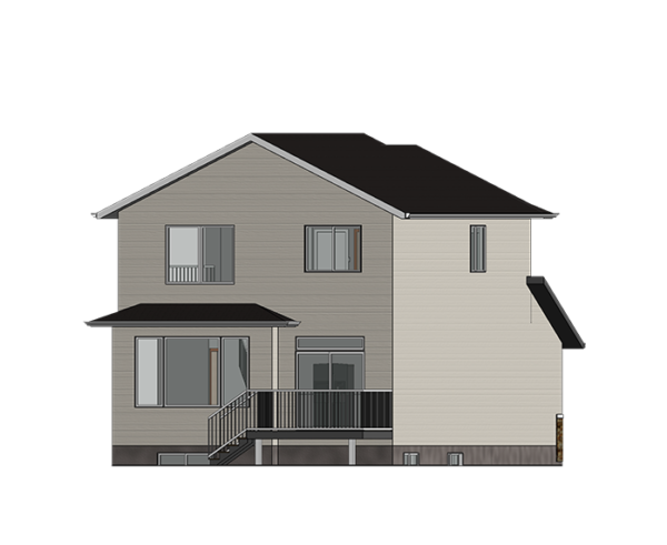Elevation The Arlington Rear Left