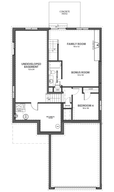 Floorplan The Kavanaugh 1