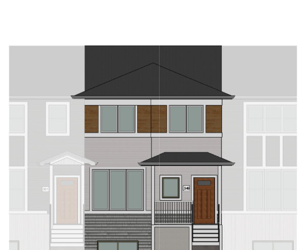 Elevation The Taylor Front