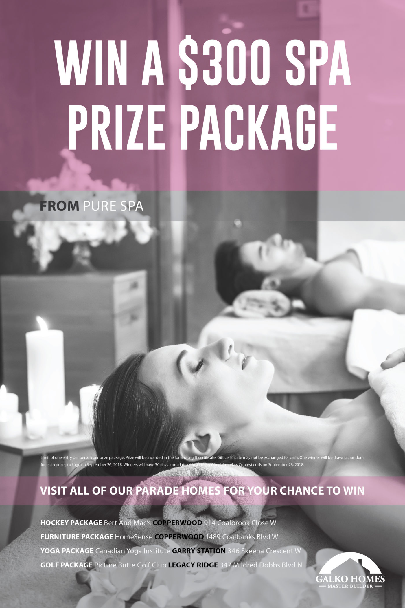 Parade Of Homes In Home Draw Spa